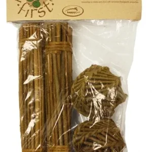 Happy Pet Wilgen Value Pack 2 Sticks 2 Ballen 26x9x9 cm