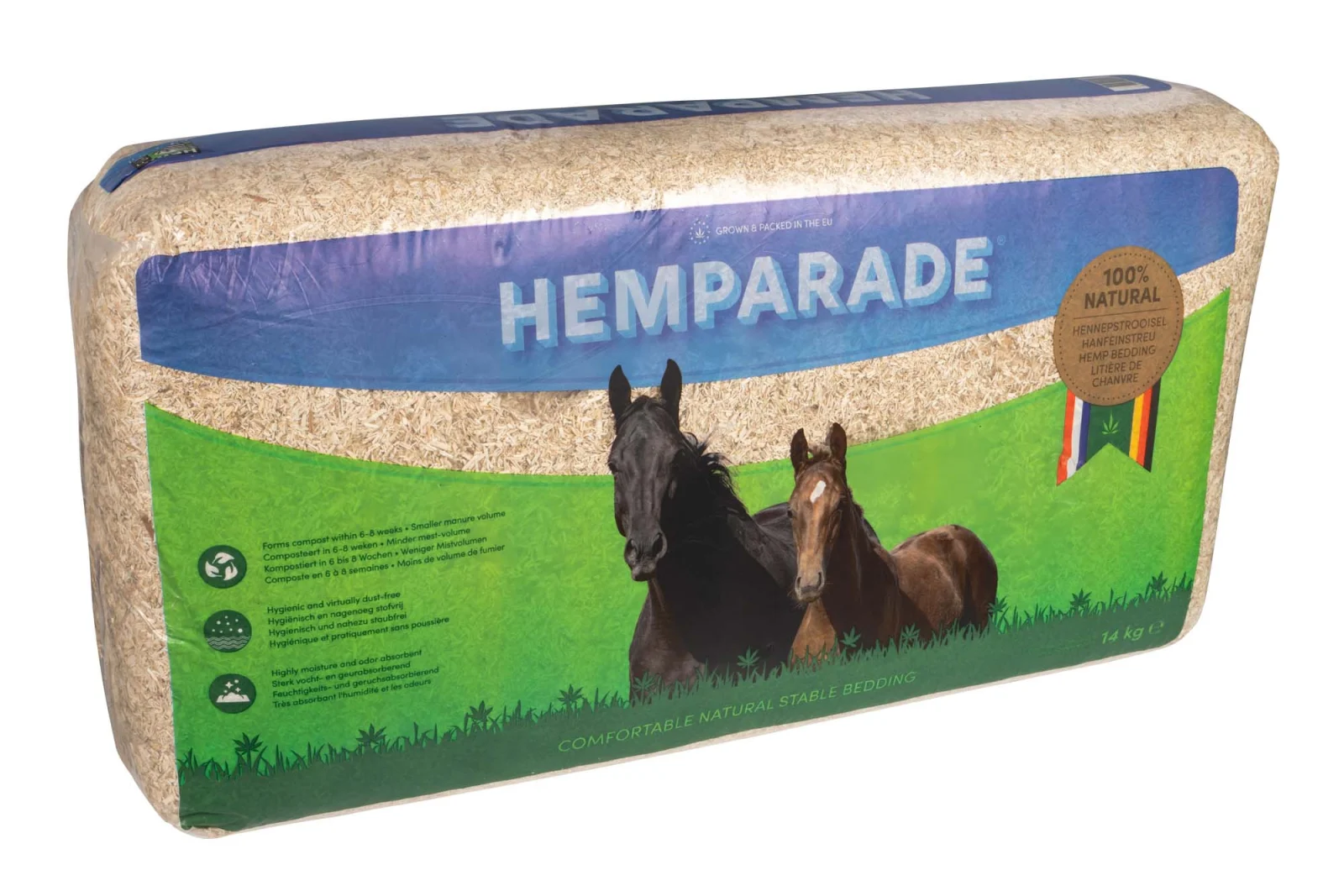 Hemparade Hennepstrooisel - Bodembedekker - 14聽kg