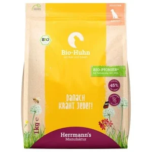 Herrmann's biologische Kip met Rijst & Erwten
