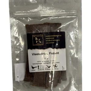 Het Vachtje Snack - Vleesstrips Fazant - 100gr