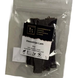 Het Vachtje Snack - Vleesstrips Lam - 100gr