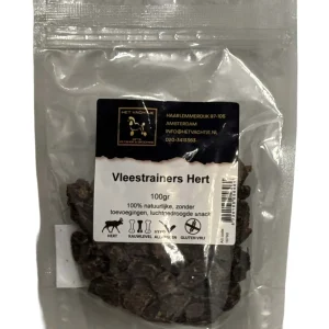 Het Vachtje Snack - Vleestrainers Hert - 100gr