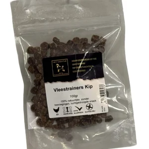 Het Vachtje Snack - Vleestrainers Kip - 100gr