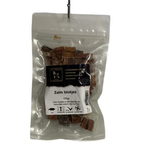 Het Vachtje Snack - Zalmblokjes - 100gr