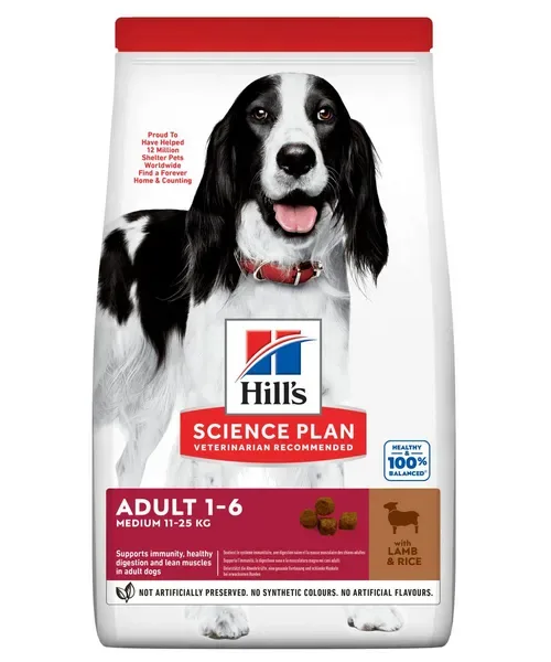 Hill's Adult Medium Lam en Rijst