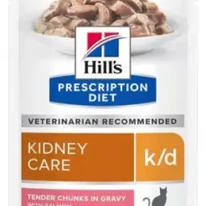 HILL'S - PD Feline K/D Zalm Zakje