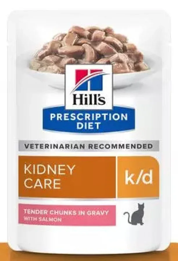 HILL'S - PD Feline K/D Zalm Zakje