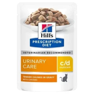Hill's Prescription Diet Hill's Feline C D Multicare Unrinary Care Chicken - 85 gr