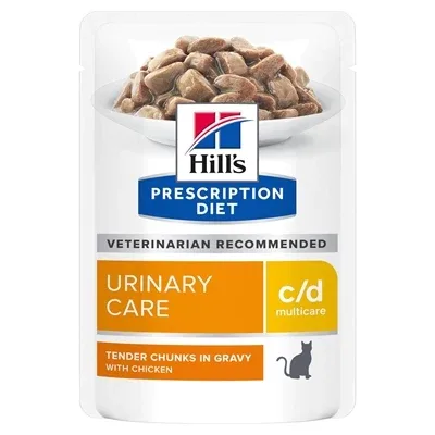 Hill's Prescription Diet Hill's Feline C D Multicare Unrinary Care Chicken - 85 gr