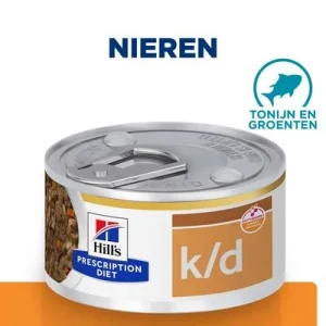 Hill's Prescription Diet k/d Kidney Care Ragout met tonijn & toegevoegde groenten