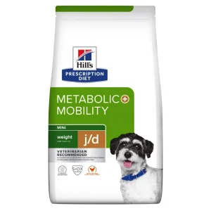 Hill's Prescription Diet Metabolic + Mobility Mini Weight Management - Hondenvoer veterinair - 6 Kilogram - kip