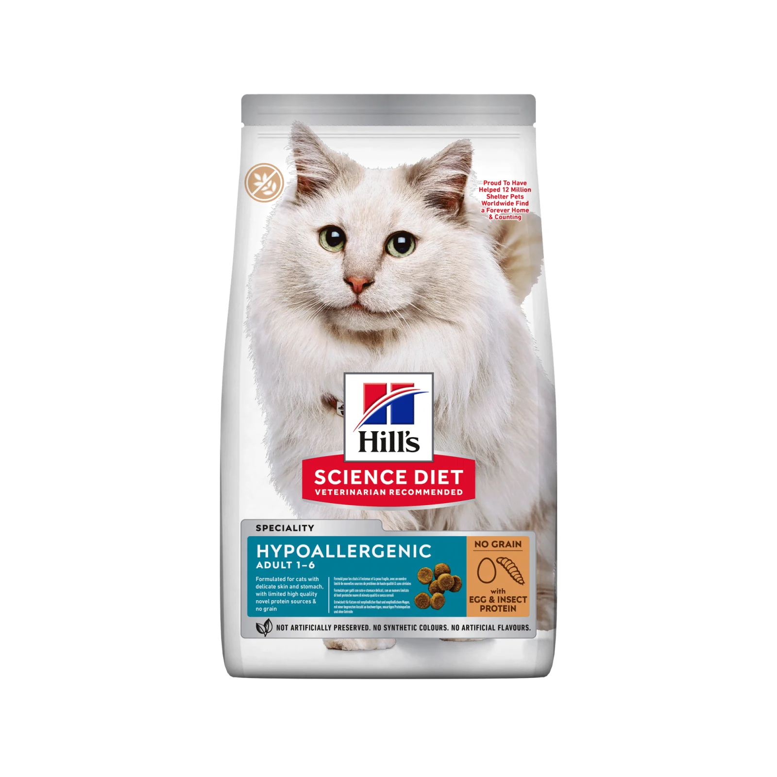 Hill's Science Plan Hypoallergenic Adult Kattenvoer