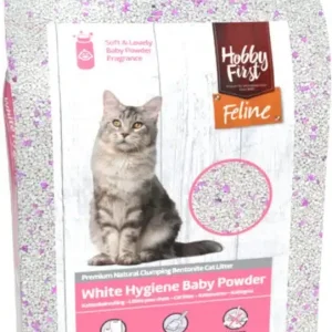 Hobby First Feline White Hygiene Baby Powder 12 ltr