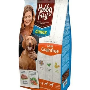 Hobbyfirst Canex Adult Graanvrij Eend (geëxtrudeerde hondenvoeding)