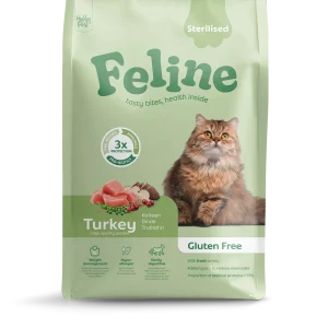 HobbyFirst Feline Sensitive Sterilised kalkoen kattenvoer