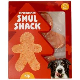 Homestyle Peperkoekman Smulsnack - Verwensnacks - 160 g Kip&Rijst&Wortel - Verwensnacks - Pets Place