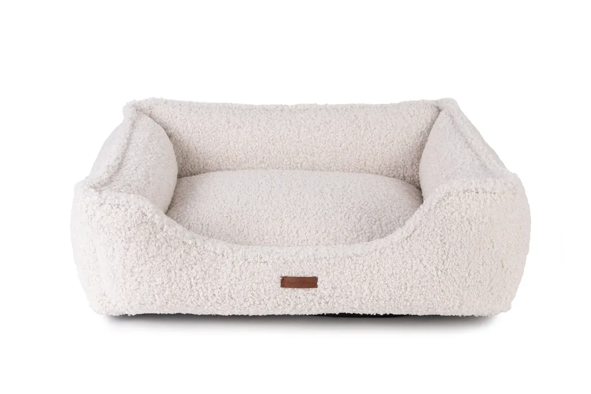 Hondenmand Boucle Snuggle Premium Ivoor