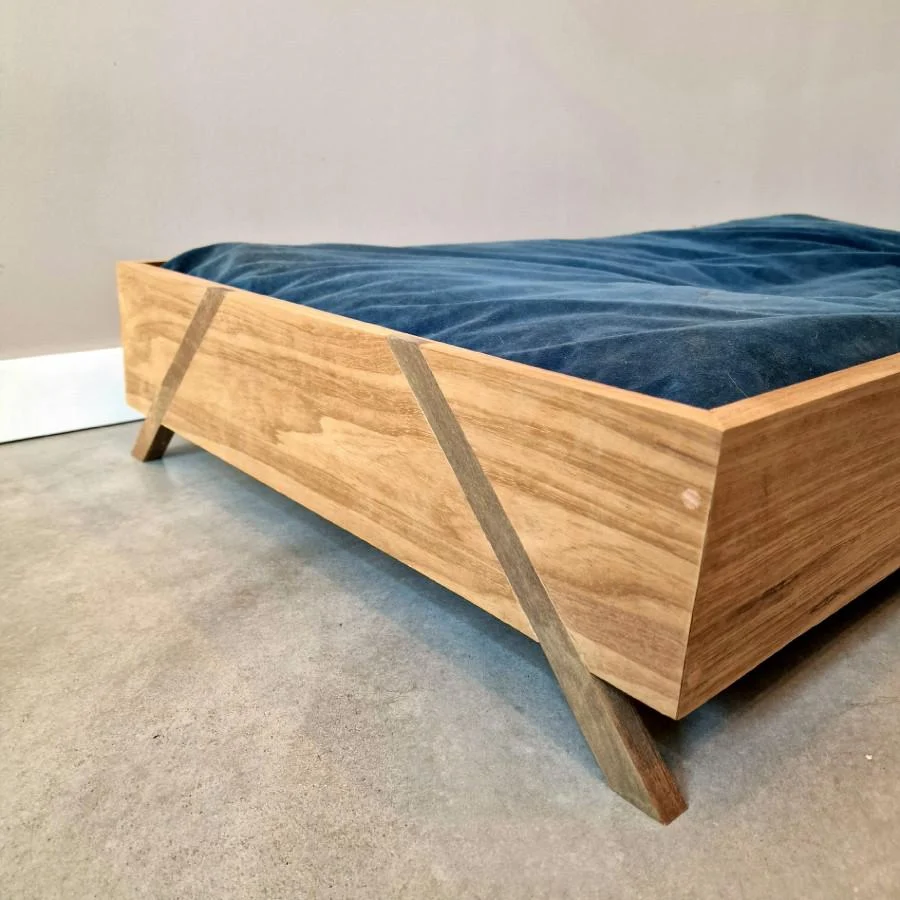 Hondenmand hout – Franka - Image 2