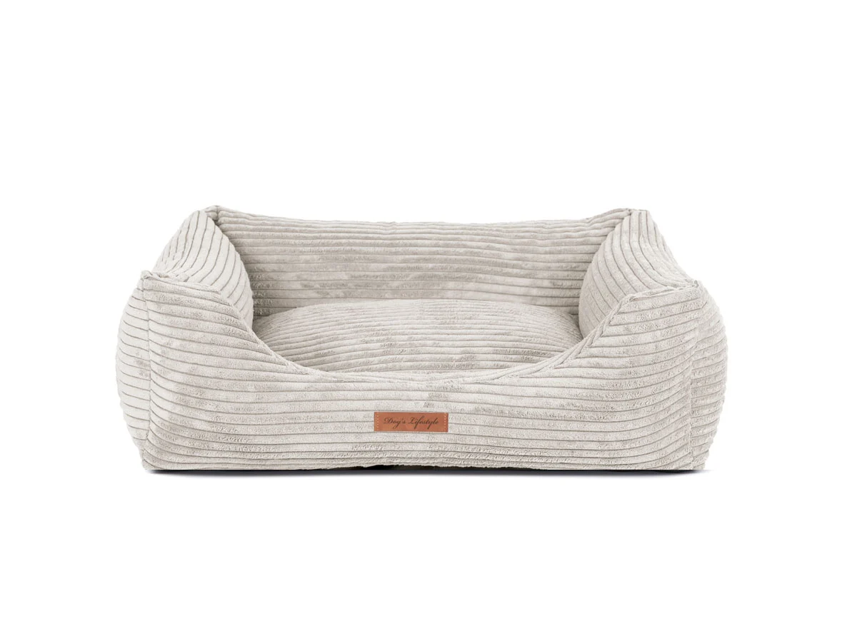 Hondenmand Ribbed Deluxe Grijs - Image 2