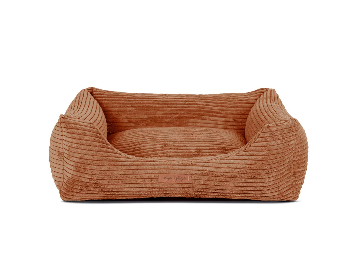 Hondenmand Ribbed Deluxe Terracotta - Image 2