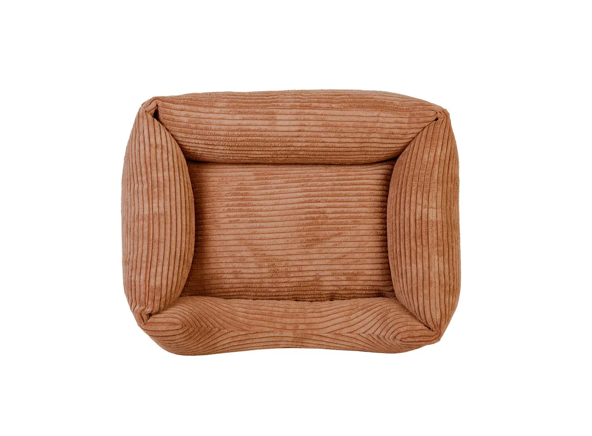 Hondenmand Ribbed Design Deluxe Terracotta - Image 2