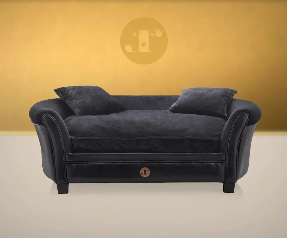 Hondensofa High Living Zwart