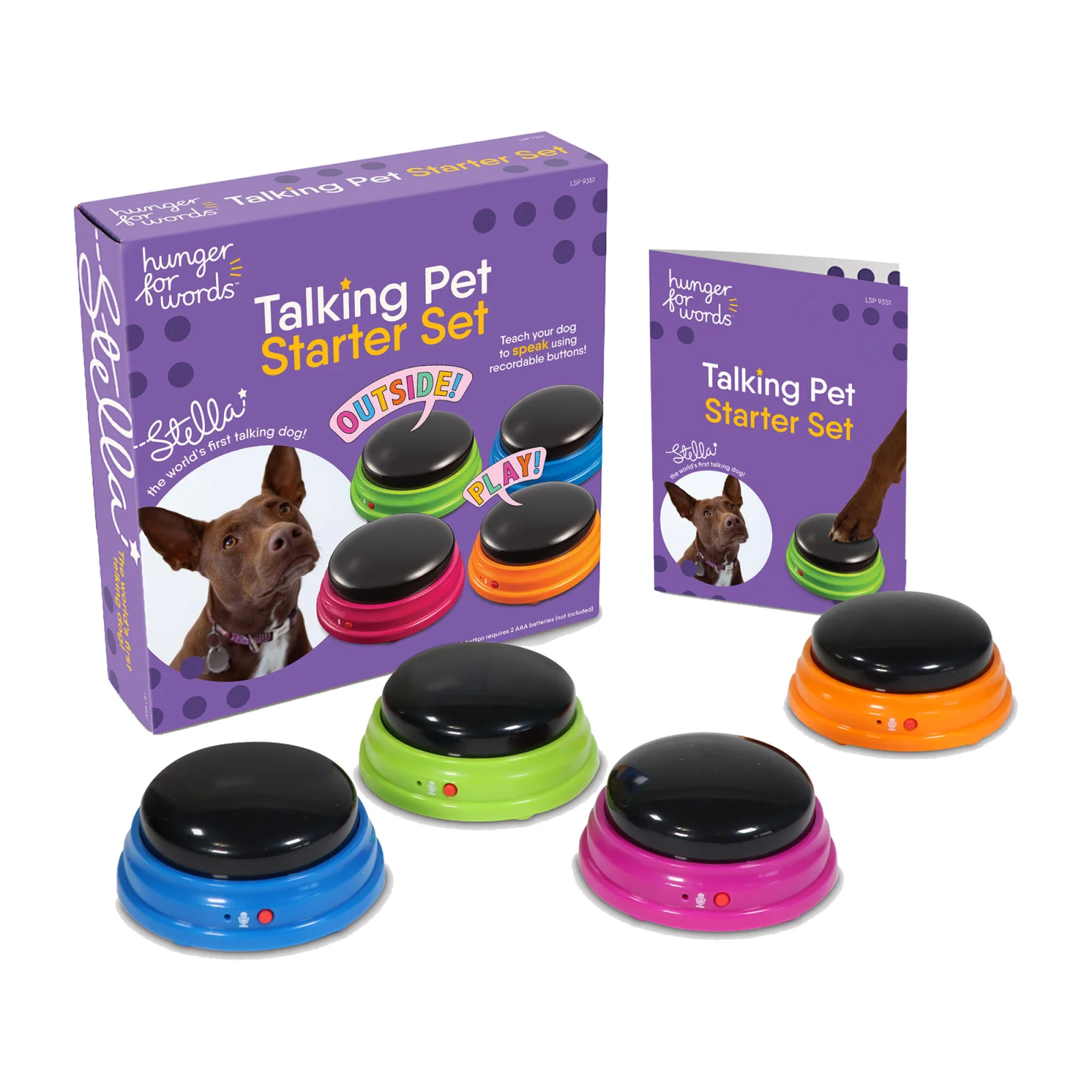 Hunger for Words Talking Pet Starter Set I Honden