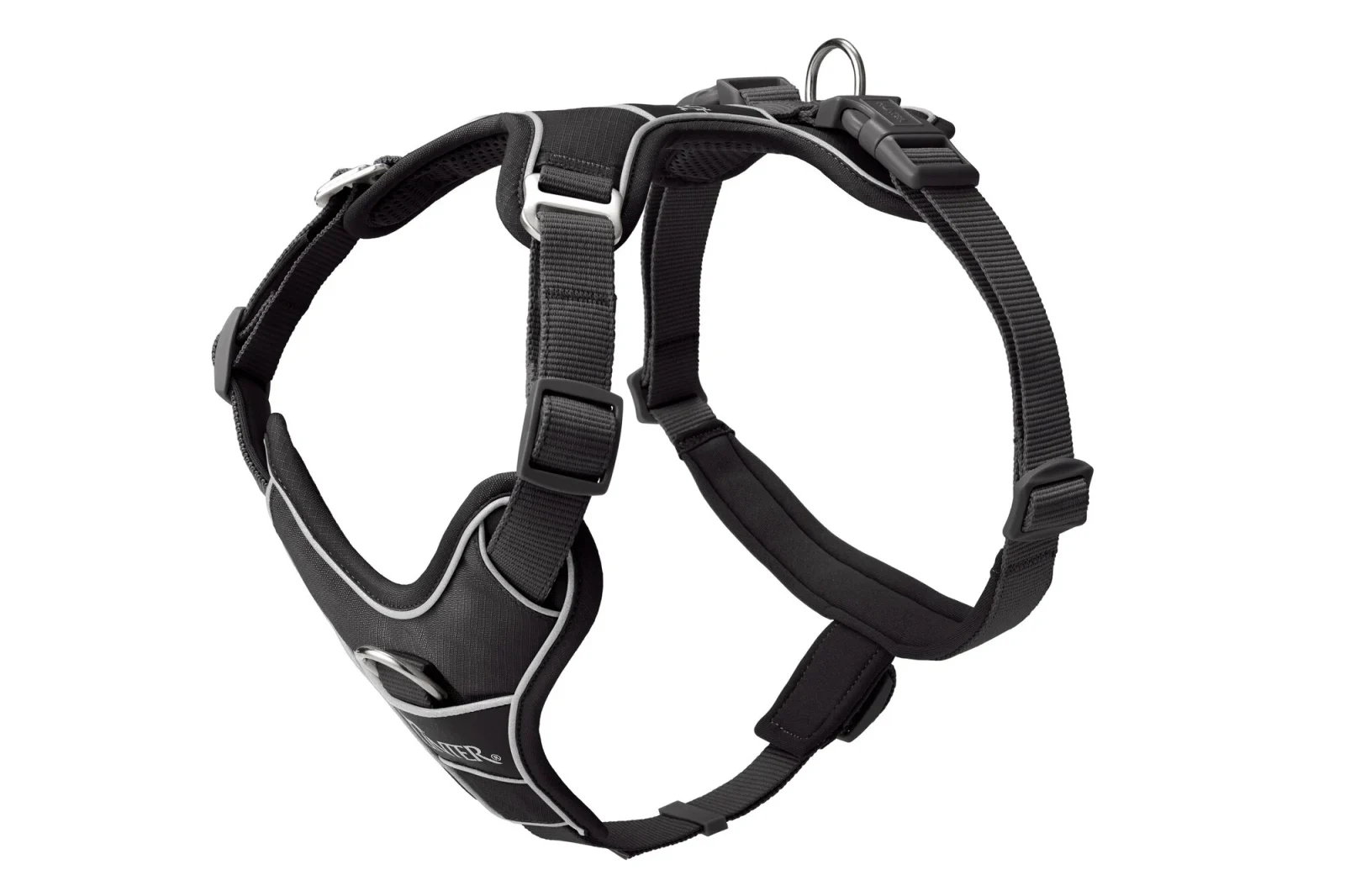 Hunter Divo Up - Y-tuig Hond - Zwart - M - 73 cm