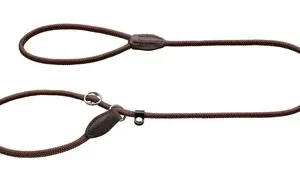 Hunter Retrieverlijn met Stop Freestyle 170x0,8 cm - Bruin