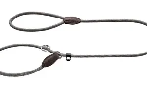 Hunter Retrieverlijn met Stop Freestyle 170x0,8 cm - Grijs