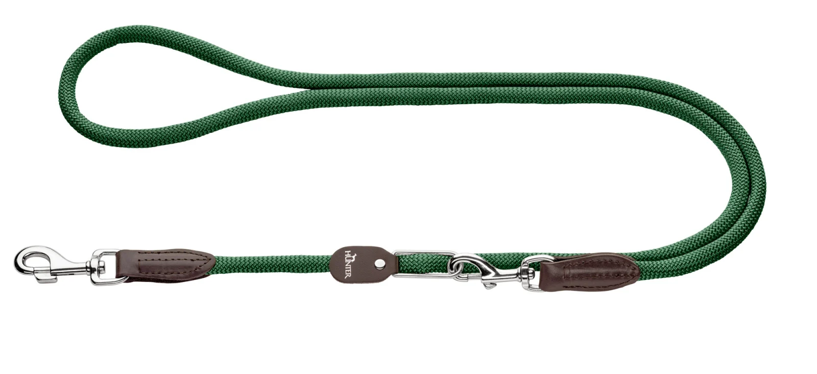 Hunter Vario Freestyle lijn - Hondenriem - Groen - 200 cm
