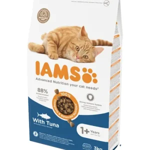 Iams Adult Tuna (ondersteunt gezondheid en vitaliteit)