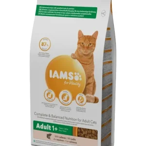 Iams Adult Zalm (ondersteunt gezondheid en vitaliteit)