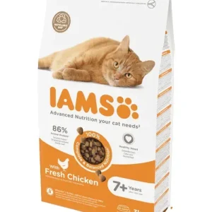 Iams Senior 7+ Chicken (Tarwevrij product)