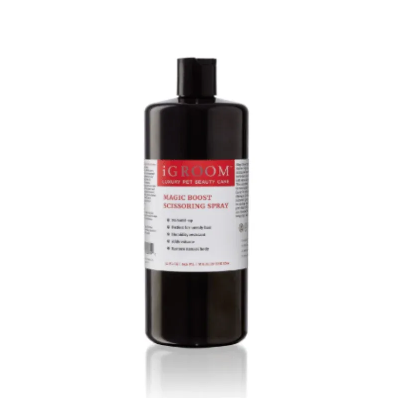 iGroom - Magic Boost Scissoring Spray - Vachtvolume & Glans - 946ml
