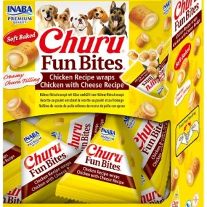 Inaba Churu Fun Bites kip met kaas hondensnack