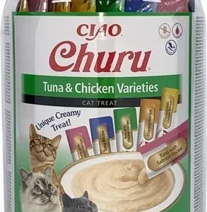 Inaba Churu Multipack Tuna Chicken Varieties - 14 gr