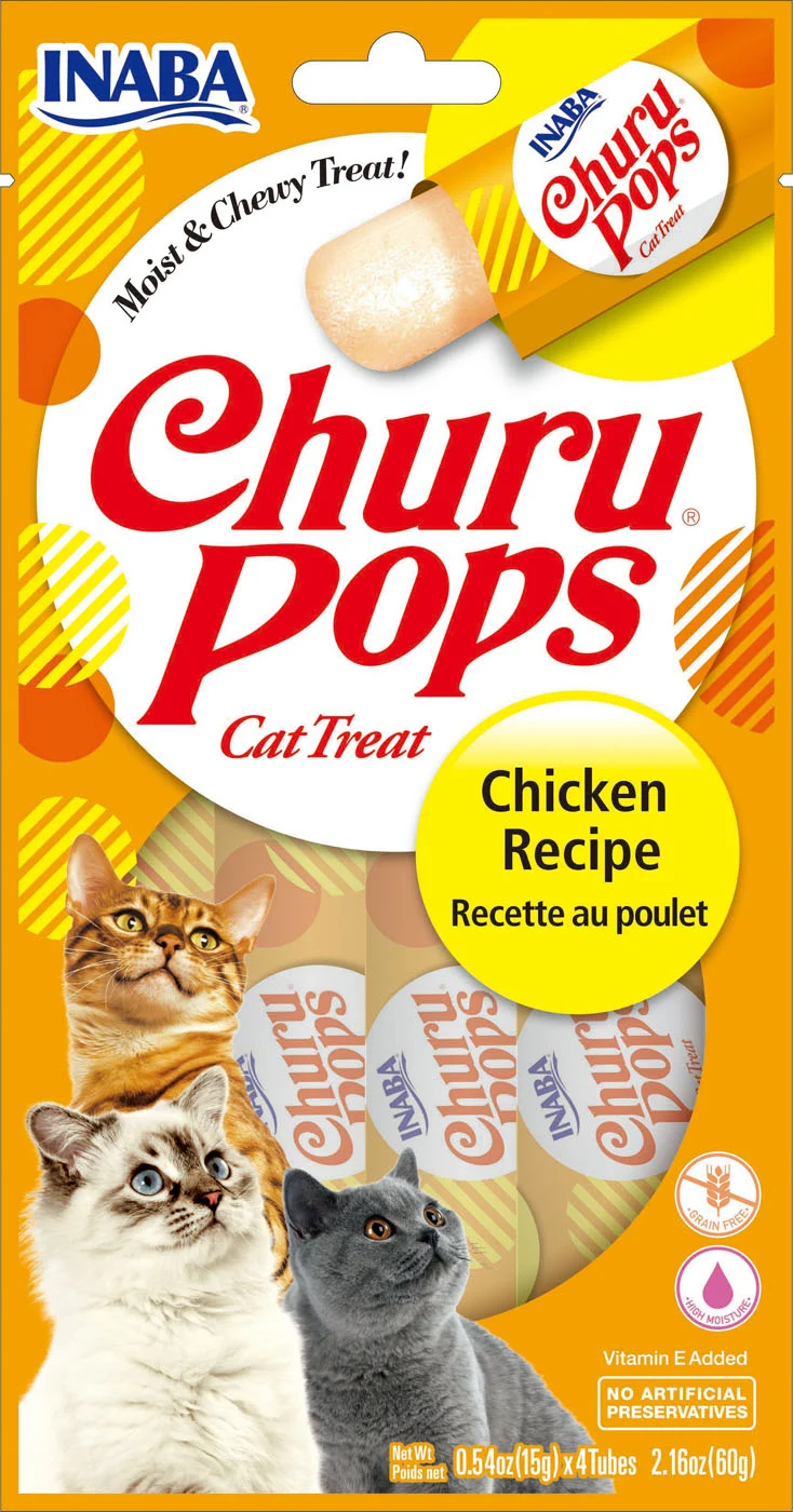 Inaba Churu Pops - Kattensnack - 60 Gram - kip