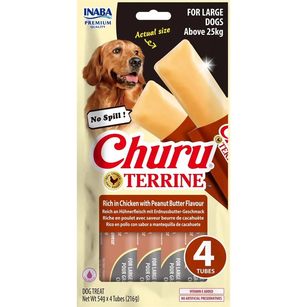 INABA Churu TERRINE Large Chicken Peanut Butter