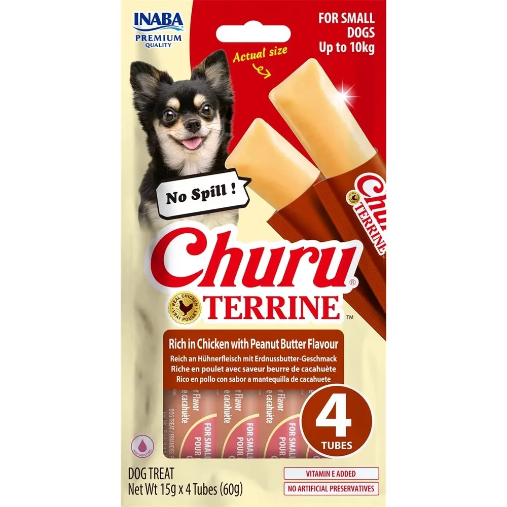 INABA Churu TERRINE Small Chicken Peanut Butter