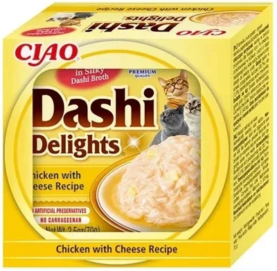 Inaba Dashi Delights Chicken with Cheese Recipe - 70 gr
