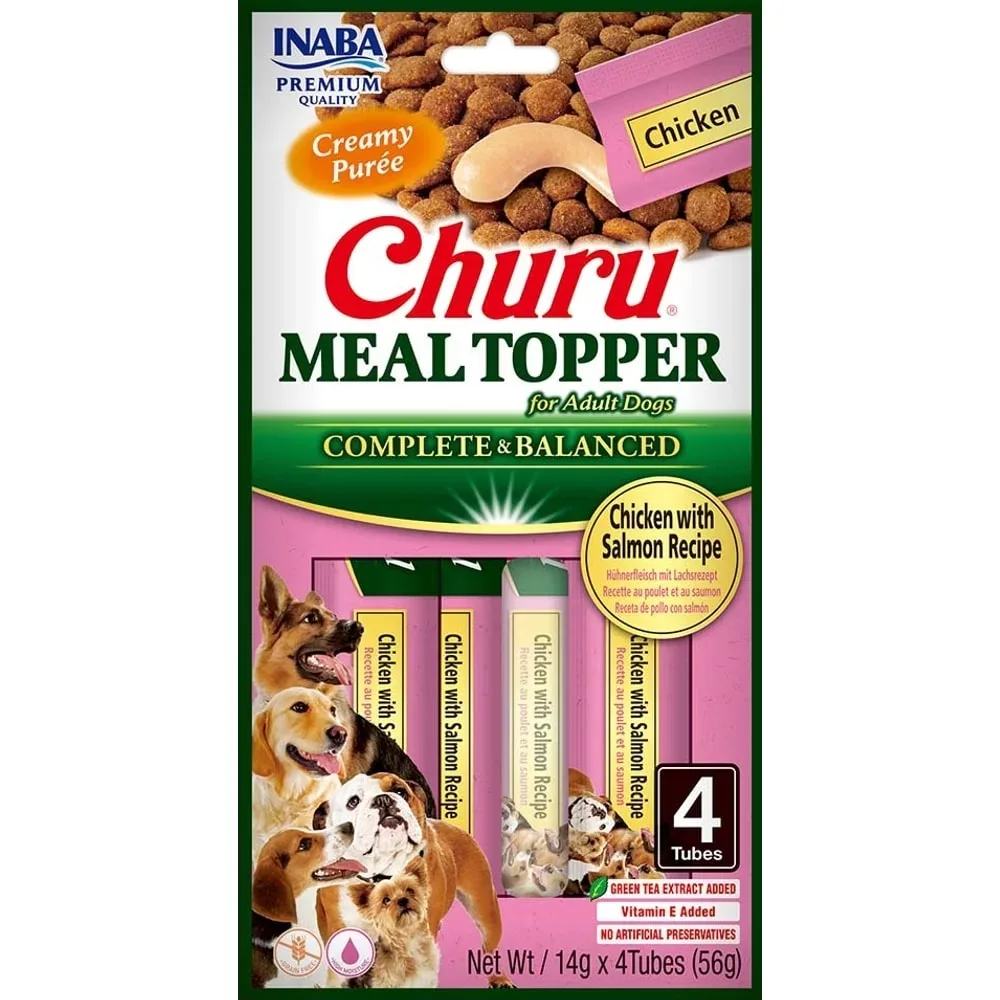 INABA Meal Topper Dog Chicken with Salmon