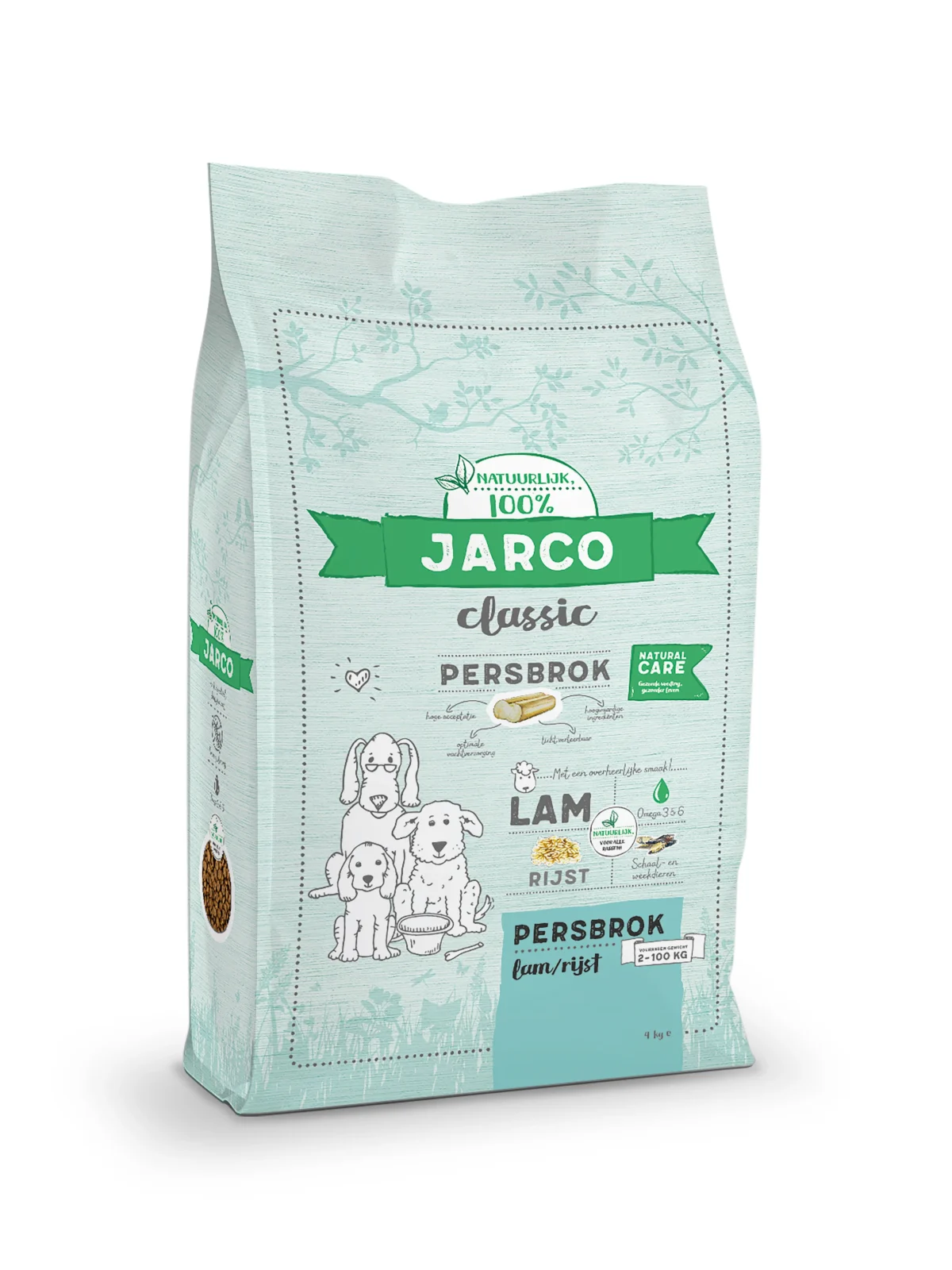 Jarco Dog Classic - Hondenvoer - 12.5 Kilogram - Lam & rijst