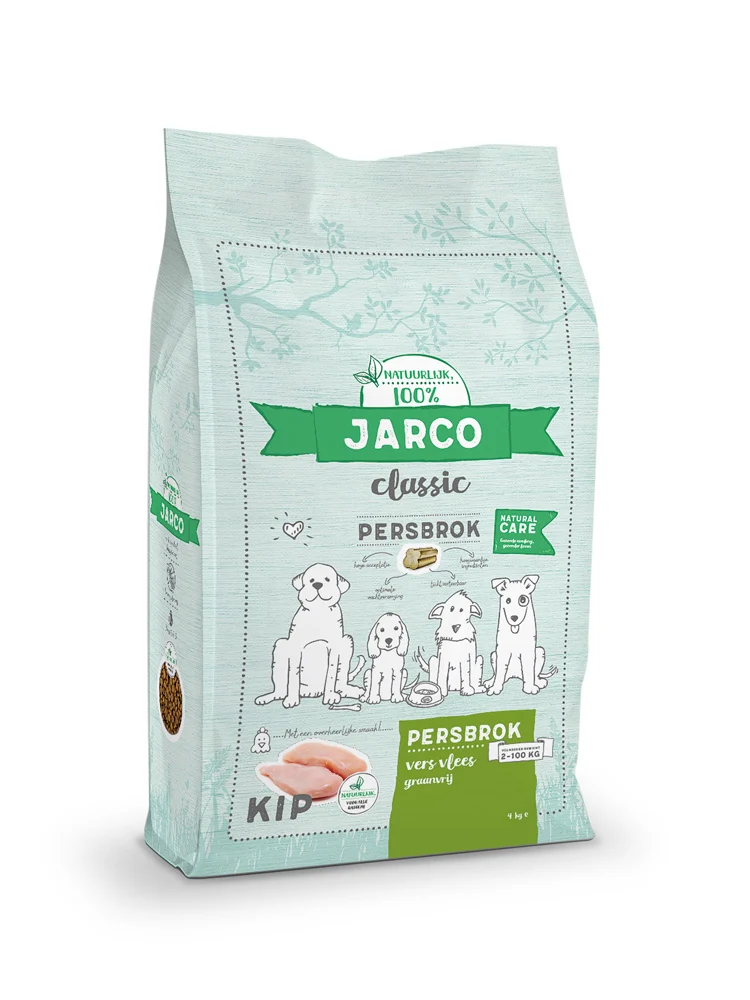 Jarco Dog - Hondenvoer - 4 Kilogram - kip