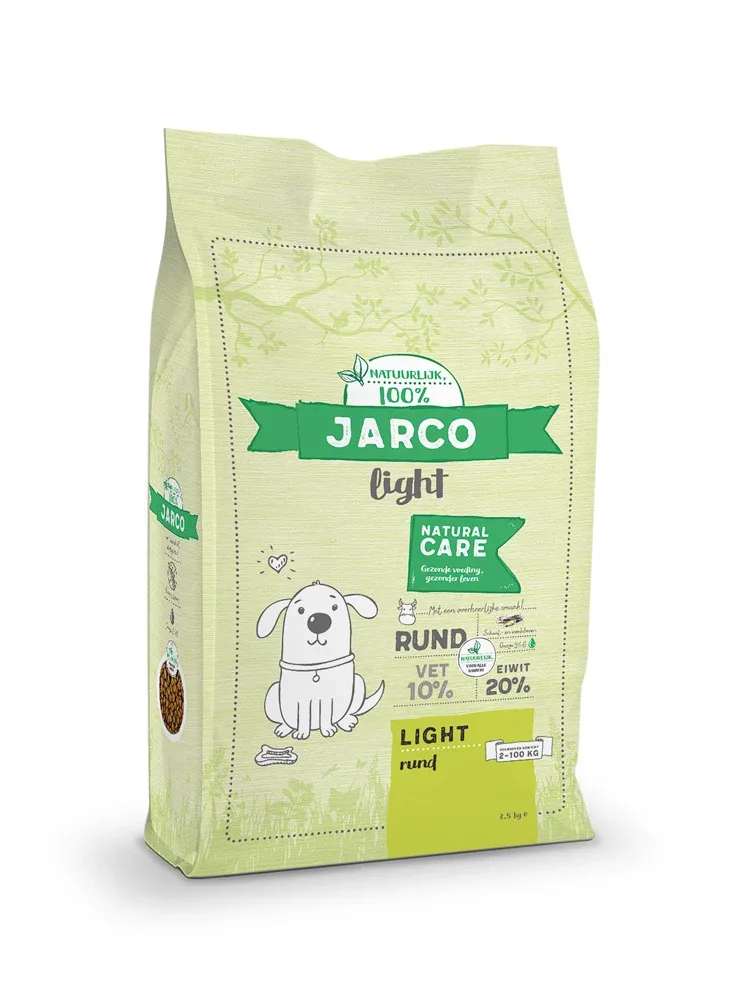 Jarco Dog Light - Hondenvoer - 2500 Gram - rund
