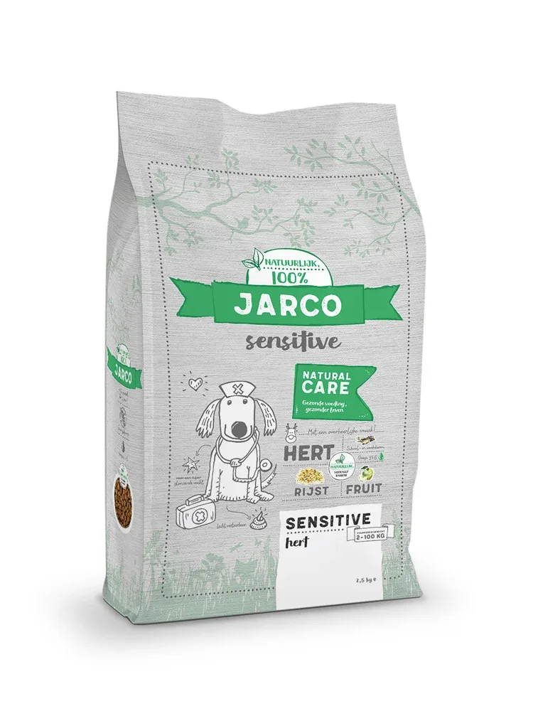 Jarco Dog Sensitive - Hondenvoer - 2500 Gram - hert
