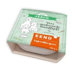 Jarco Gestoomde maaltijd - Natvoer - Eend 395 g - Natvoer - Pets Place