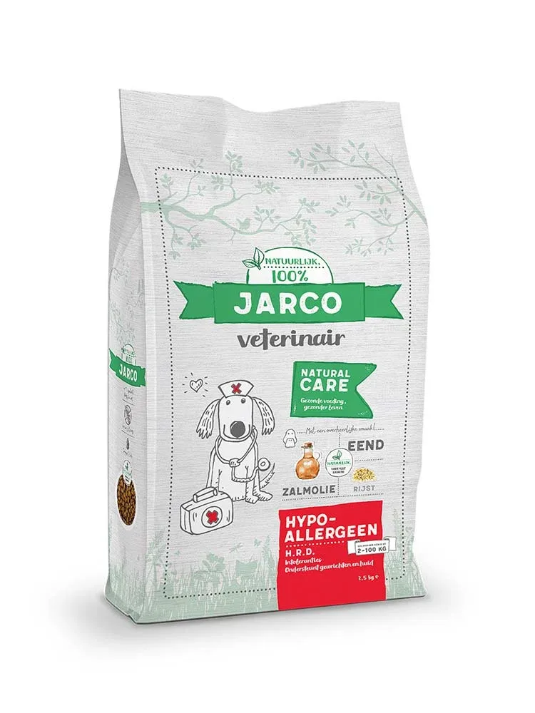 Jarco - Hondenvoer veterinair - 12.5 Kilogram - eend