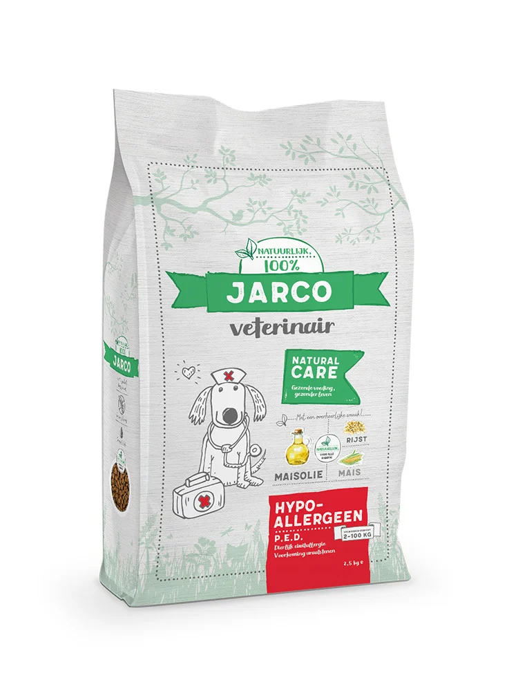 Jarco Veterinair Hypo Allergeen - Hondenvoer - 2.5 Kilogram - mais