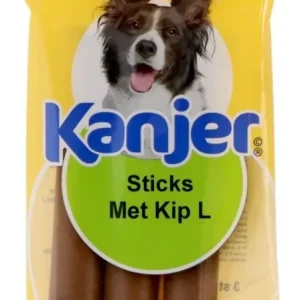 Kanjer Sticks met Kip L 150gr 3st Kip hondensnack